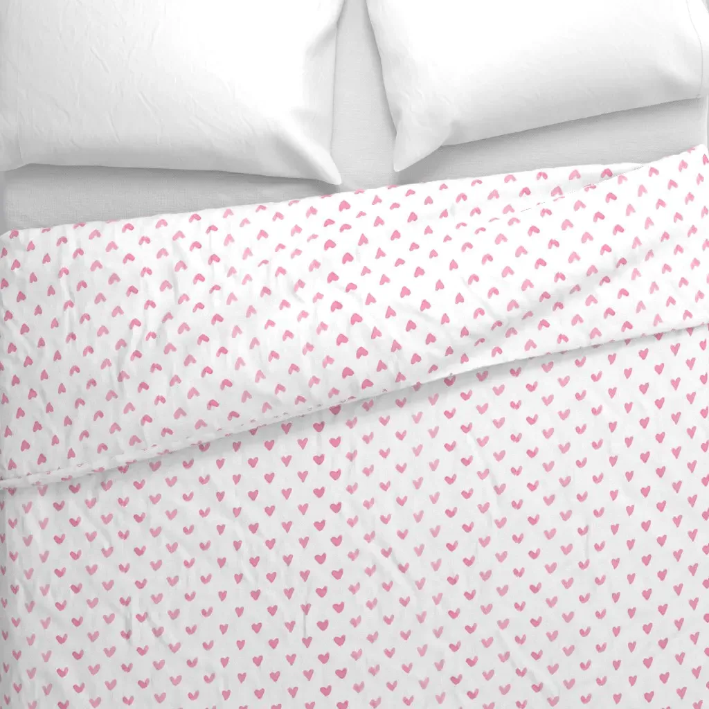 Love Hearts Duvet Cover - Pink alternate view