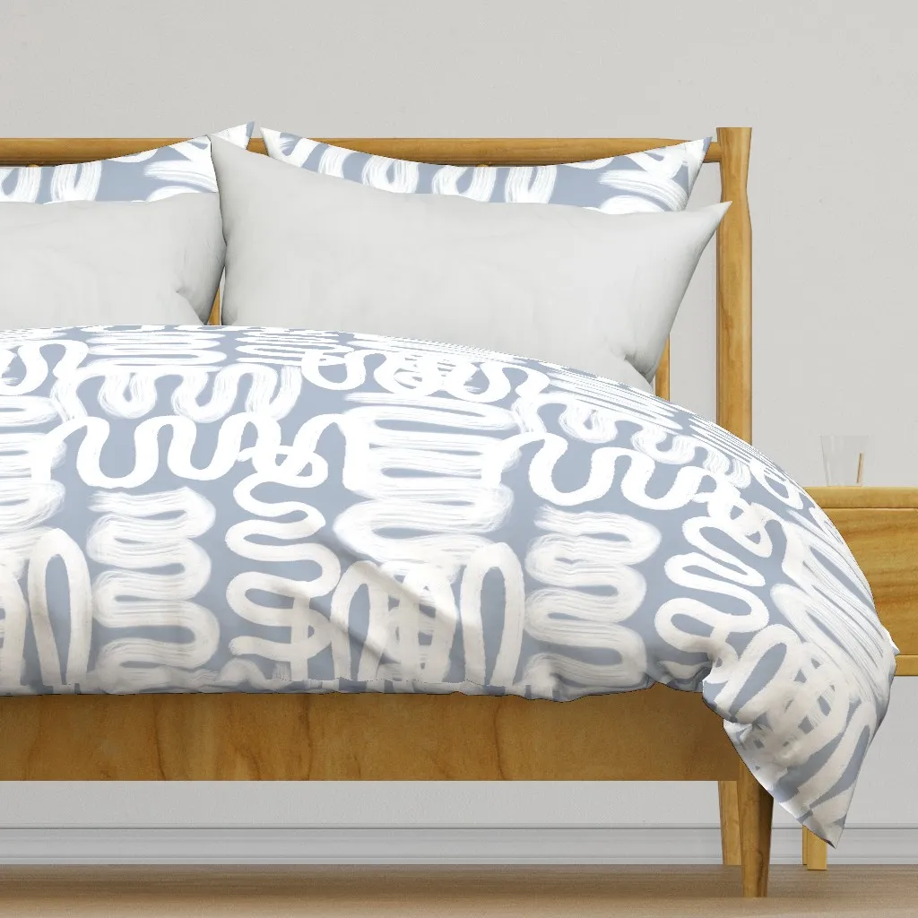 Luann 2 Meditative 6227 Duvet Cover - White product