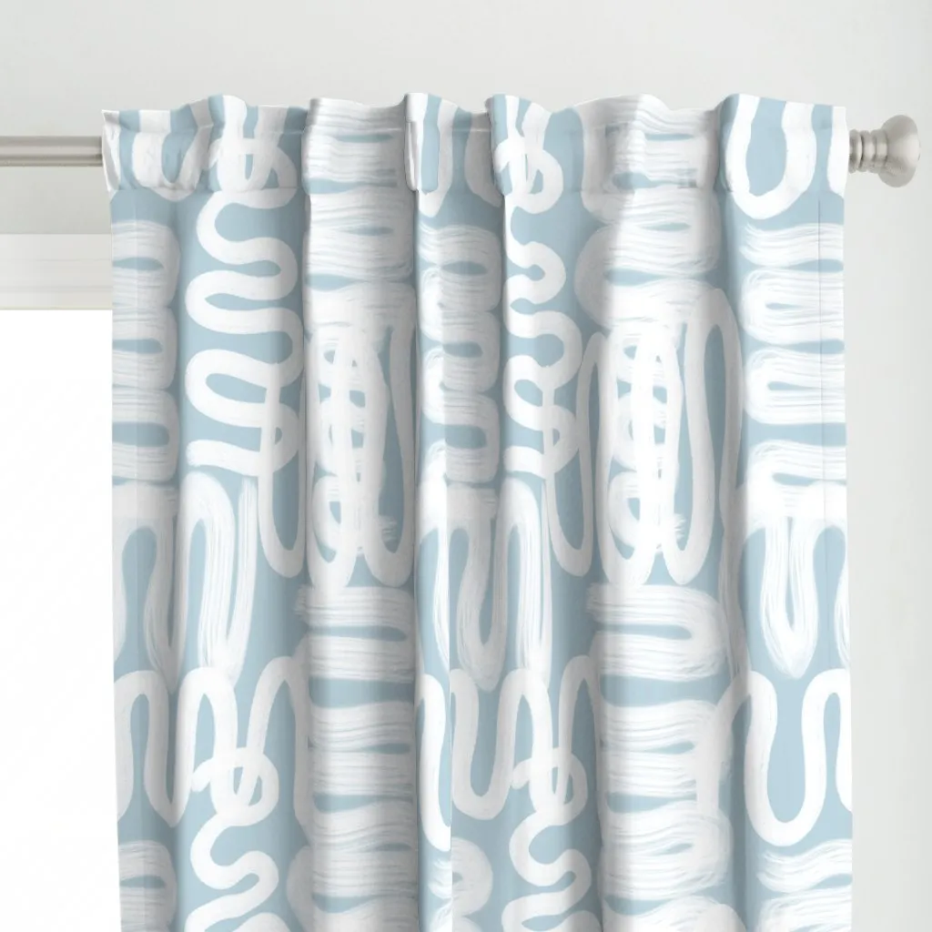 Luann Curtain Panel - White alternate view