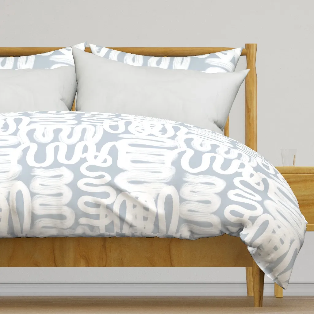 Luann Mt. Rainier Copy Duvet Cover - White product
