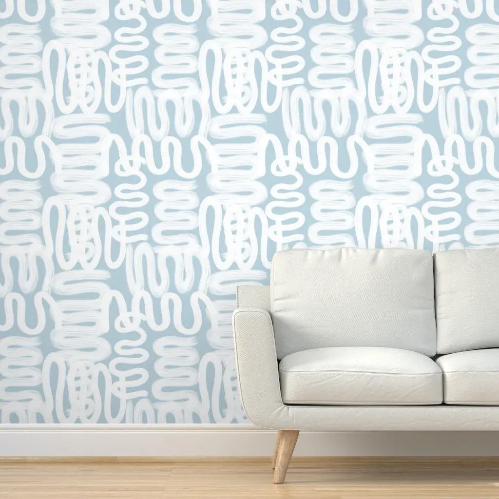 Luann Peel and Stick Wallpaper - White product