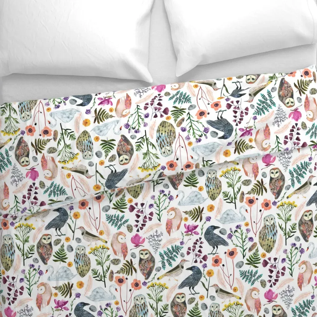 Lucid Dreams Miss Mystic Duvet Cover - Off-White alternate view