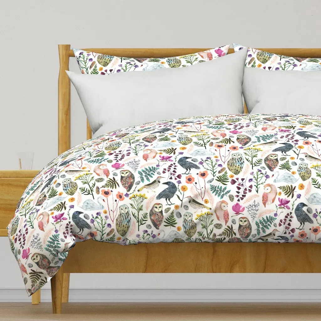 Lucid Dreams Miss Mystic Duvet Cover - Off-White product