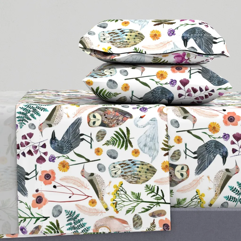 Lucid Dreams Miss Mystic Twin Sheet Set - Off-White product