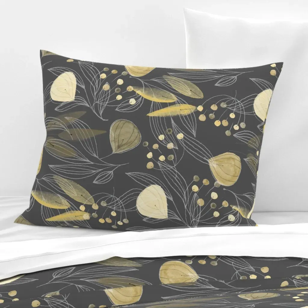 Lucinda Wei Wide Cotton Sateen Standard Knife Edge Pillow - Beige product