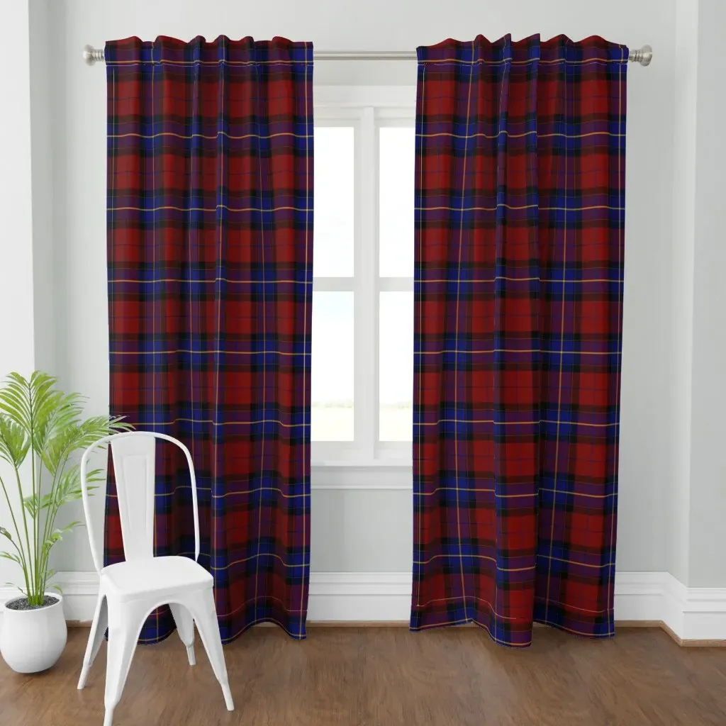 M Noble Curtain Panel - Red product