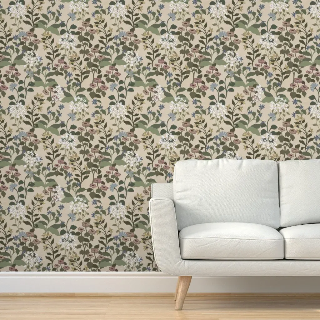 Mabel Peel and Stick Wallpaper - Beige product