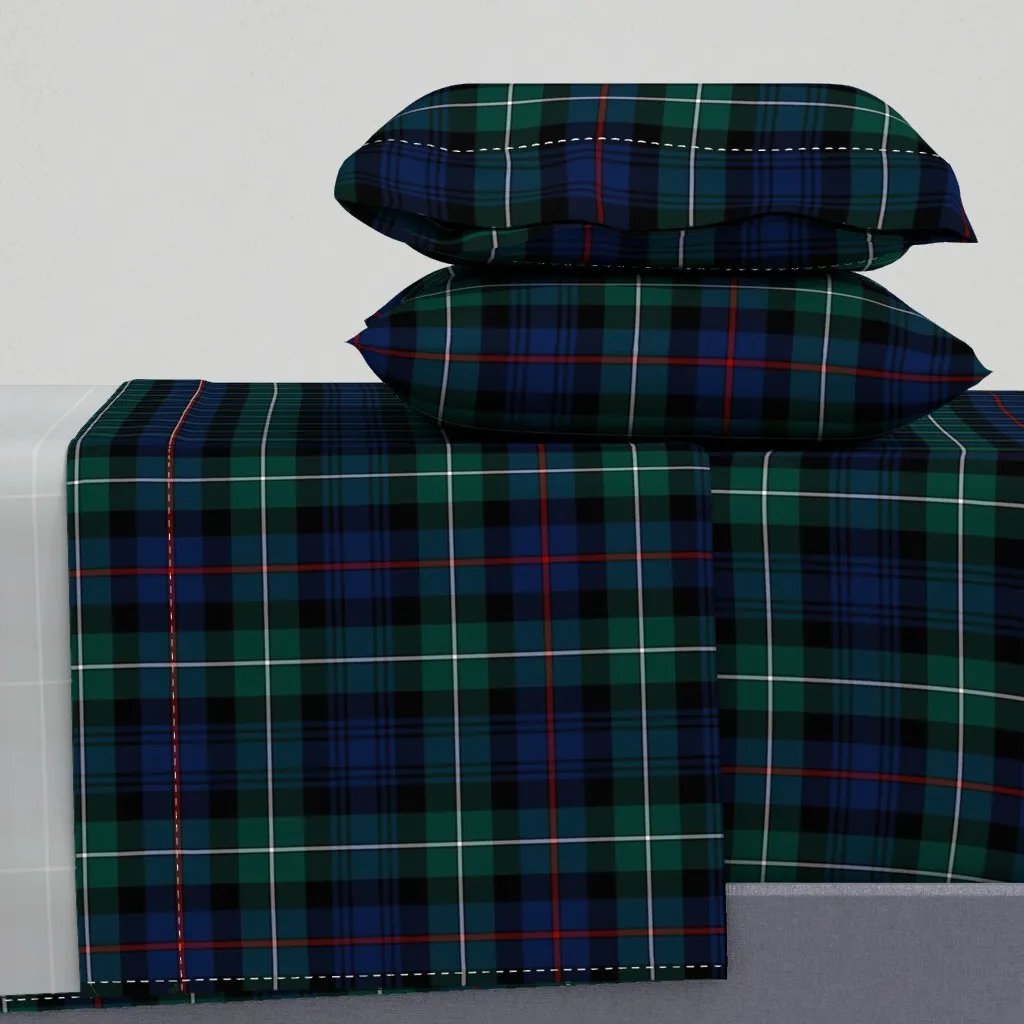 Mackenzie Tartan Twin Sheet Set - Dark Blue product