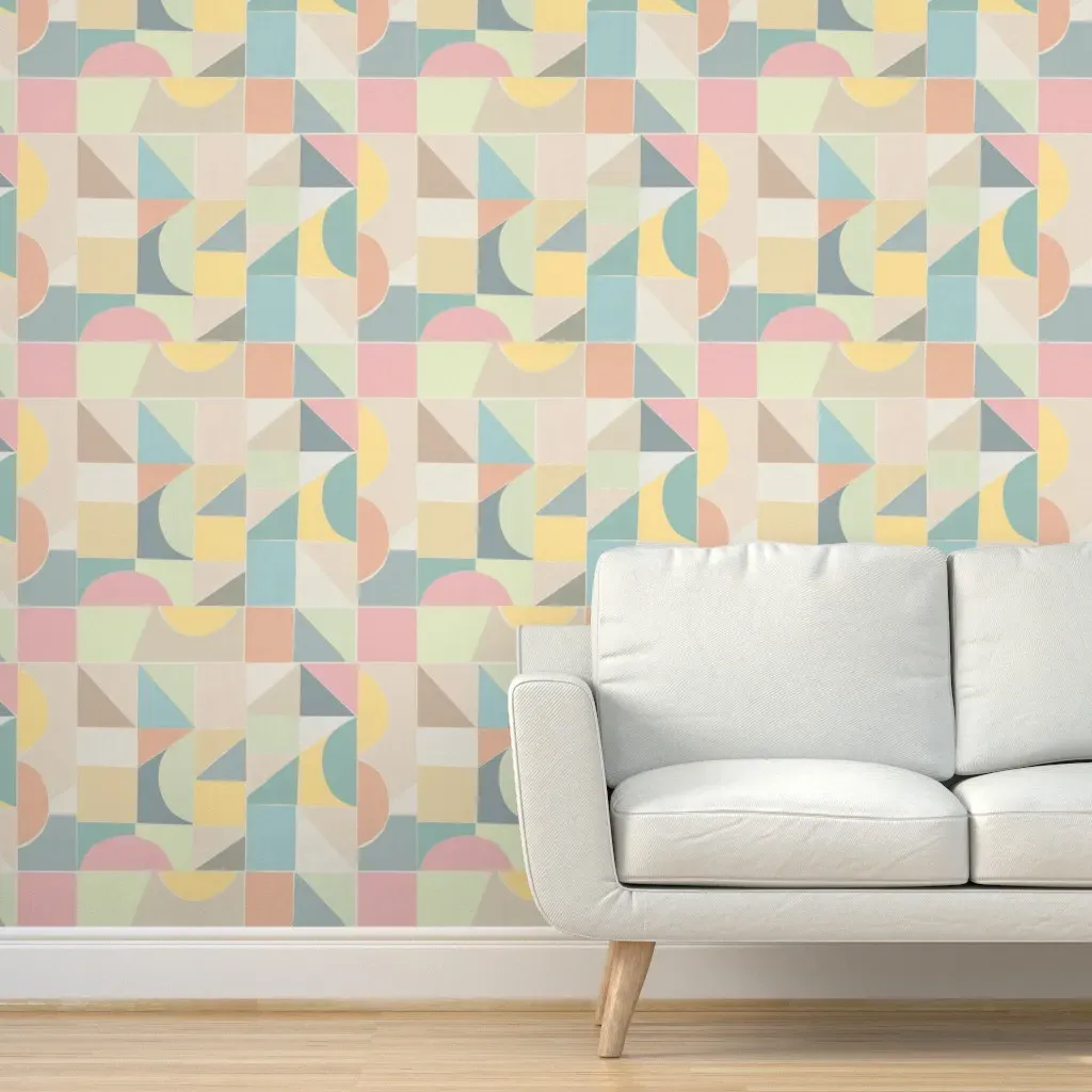 Madame Delaunay Peel and Stick Wallpaper - Multicolor product
