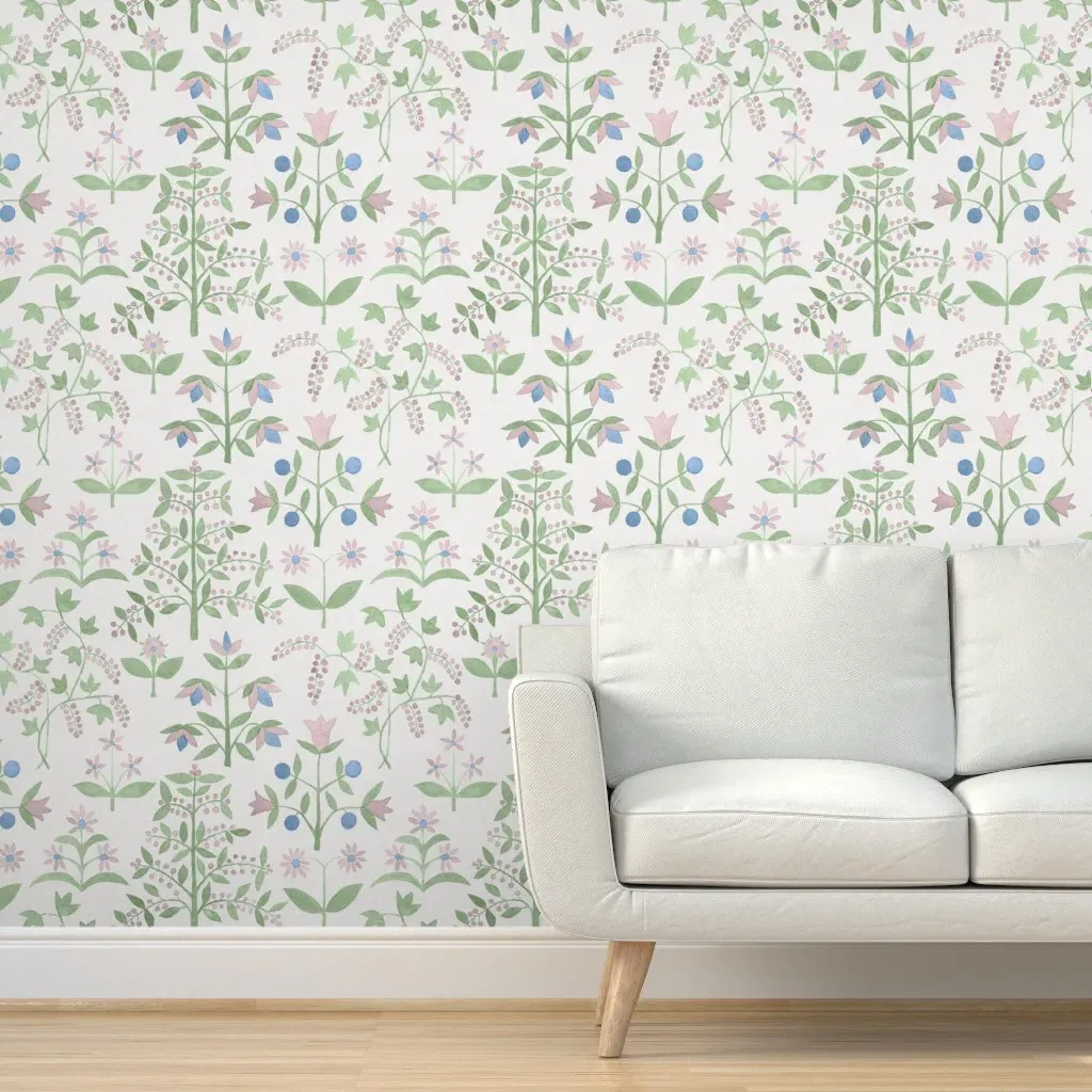 Madison Blythe Peel and Stick Wallpaper - Light Green product