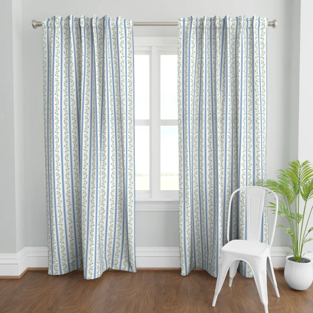 Madison Libby Curtain Panel - Blue product