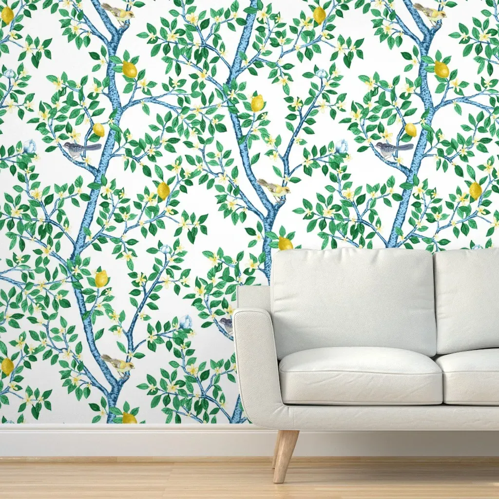 Maggie Kelsey's Garden Peel and Stick Wallpaper - Green product