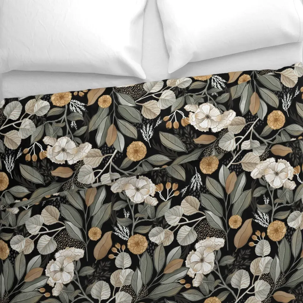 Magnolia Dh Duvet Cover - Off-White alternate view