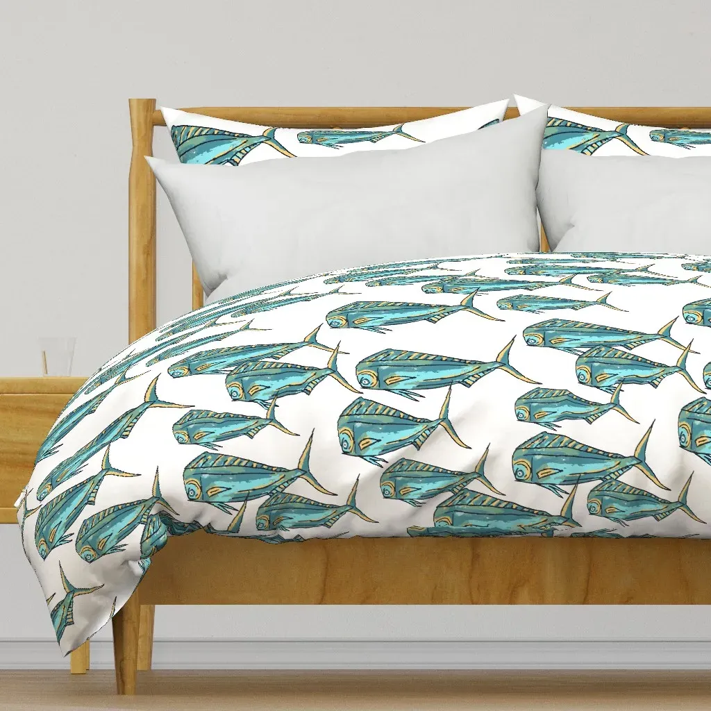 Mahi Blues Large Duvet Cover - Teal product