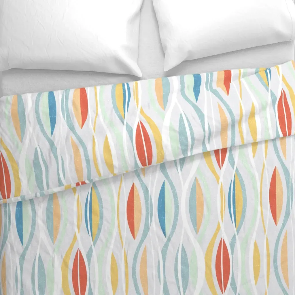 Malibu Air Duvet Cover - Light Gray alternate view