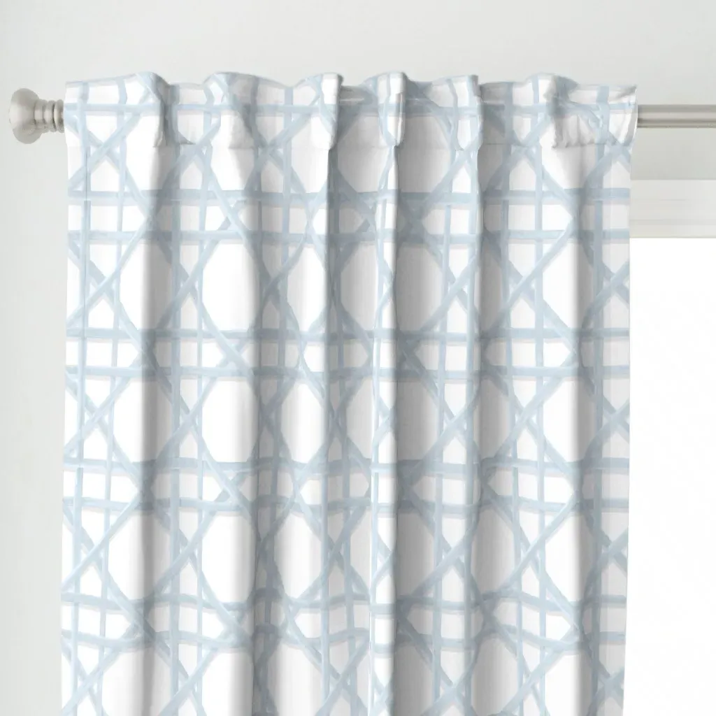 Marge Curtain Panel - Light Blue alternate view
