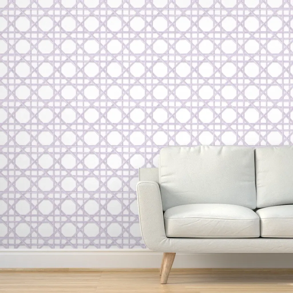 Marge In Beach Plum Peel and Stick Wallpaper - Lavender product