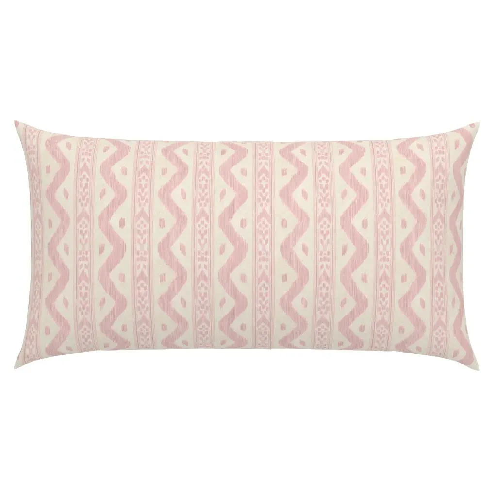 Mariah Ikat King Pillow Sham - Pink product