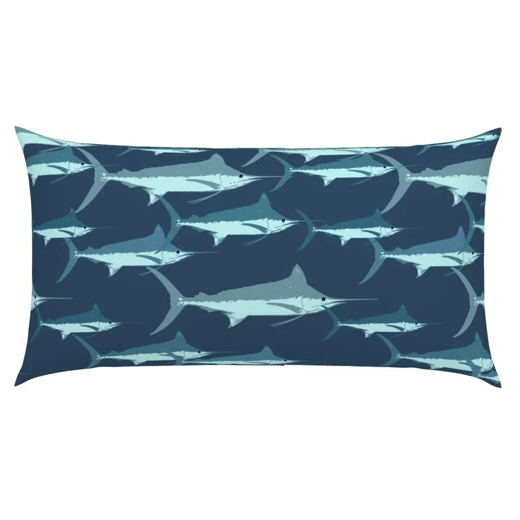 Marlins King Size Pillow Sham - Teal product