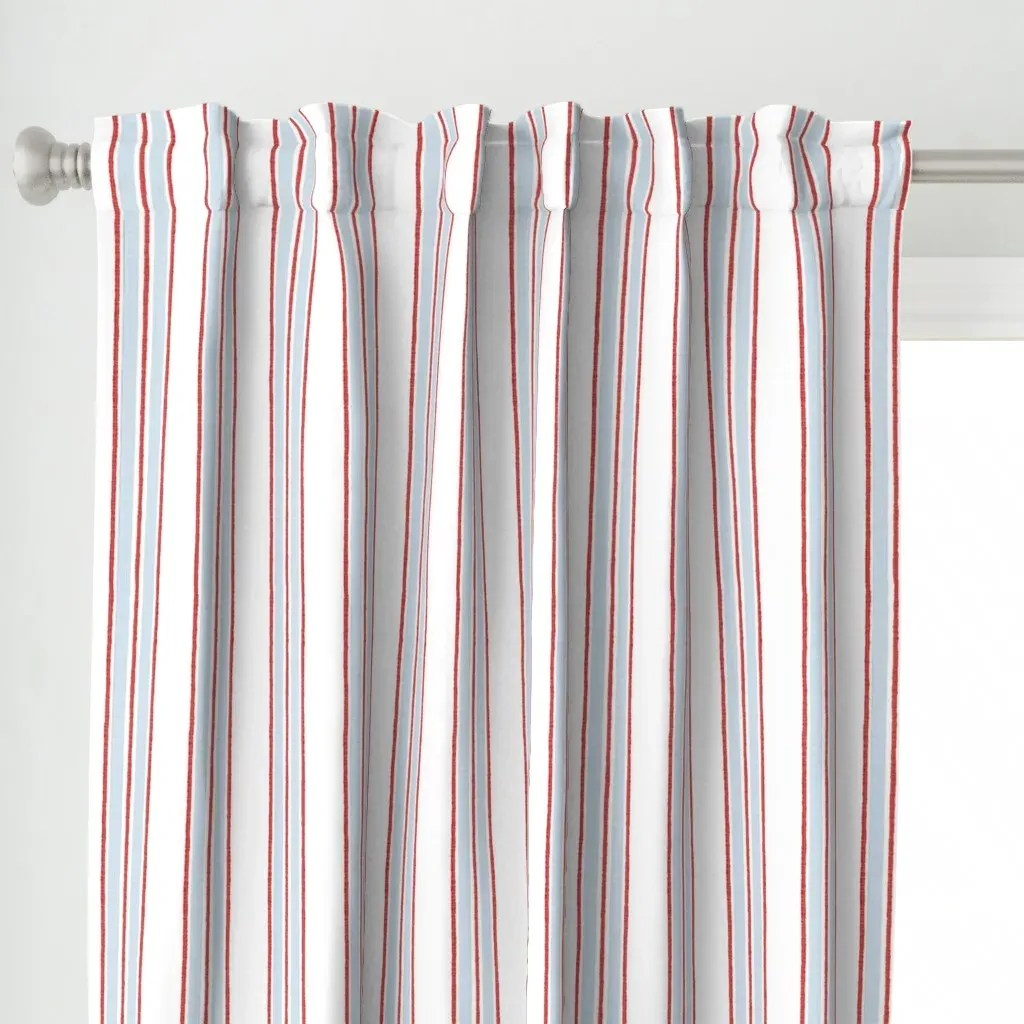 Mary Little Boy Curtain Panel - Red alternate view