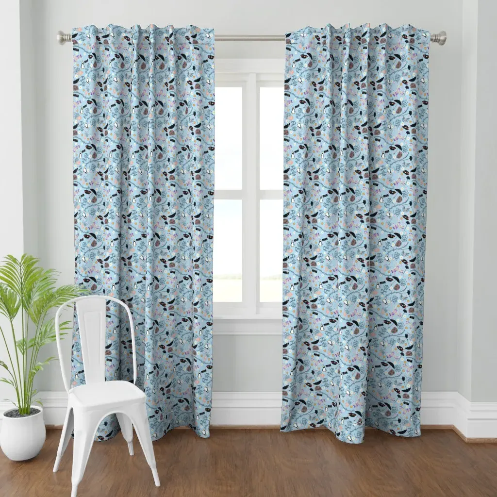 Mary Poppins Curtain Panel - Light Blue product