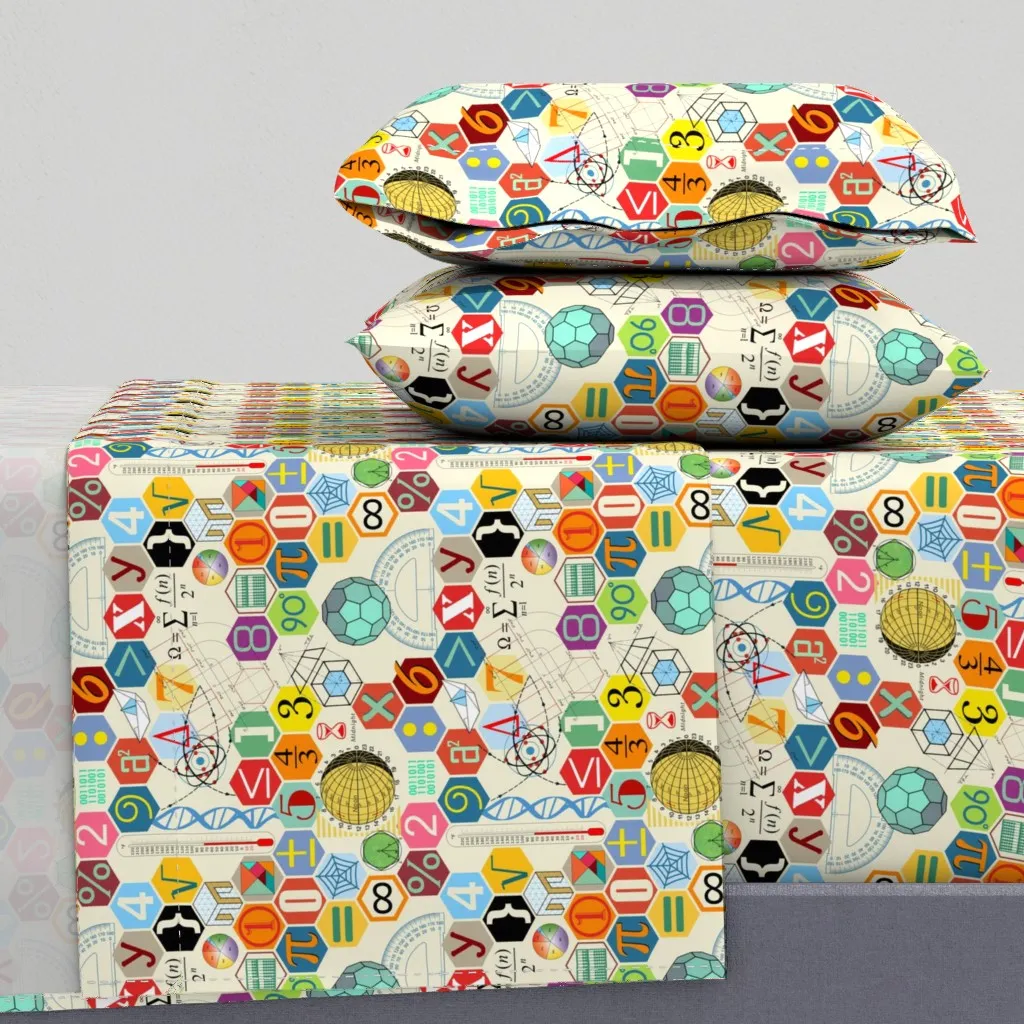 Math Sc50-150 Twin Sheet Set - Beige product