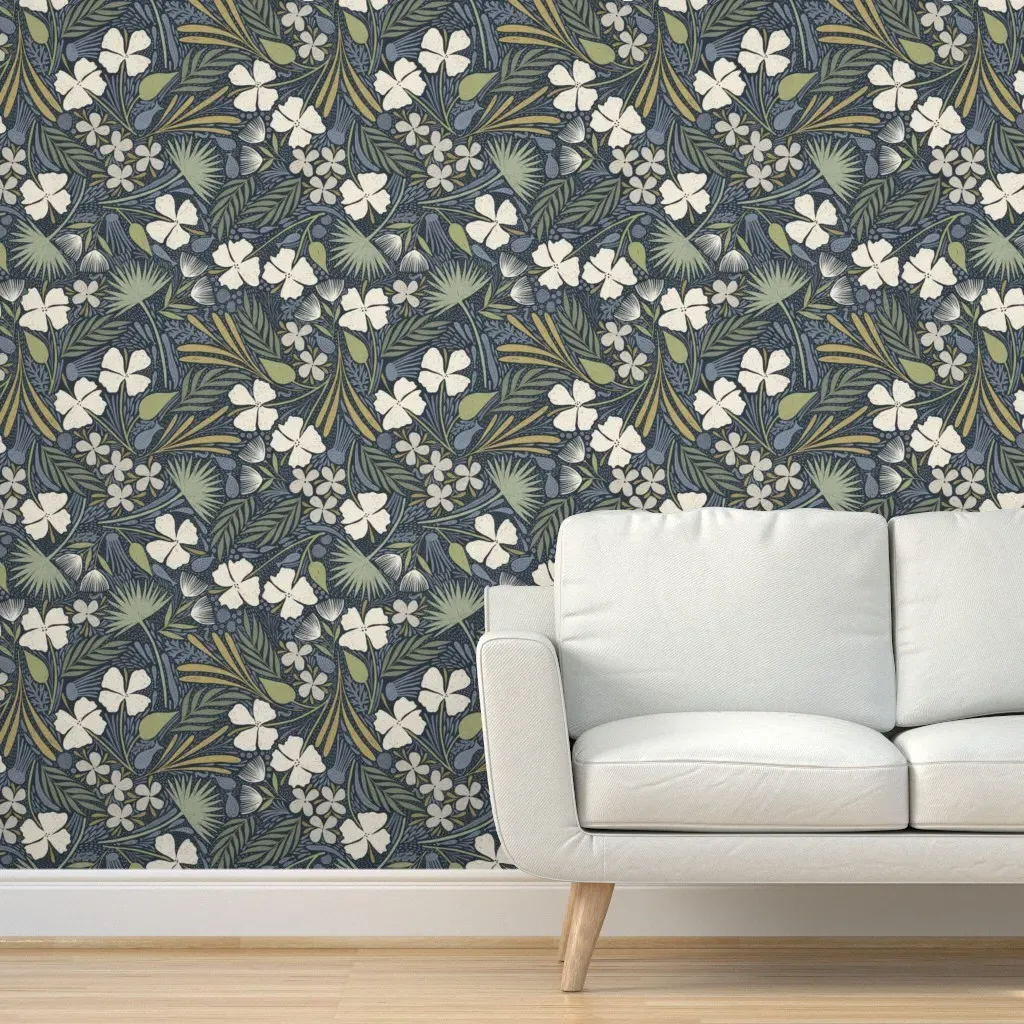 Matira Peel and Stick Wallpaper - Blue product