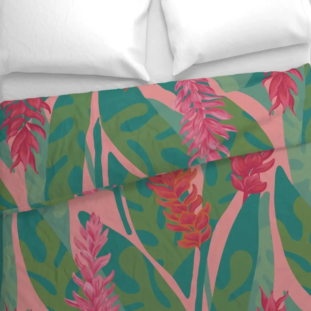 Matisse Ginger Garden Large Duvet Cover - Pink alternate view
