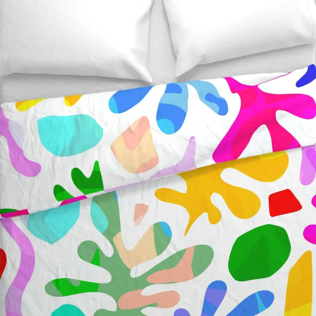 Matisse Summer Nature Love Duvet Cover - Red alternate view