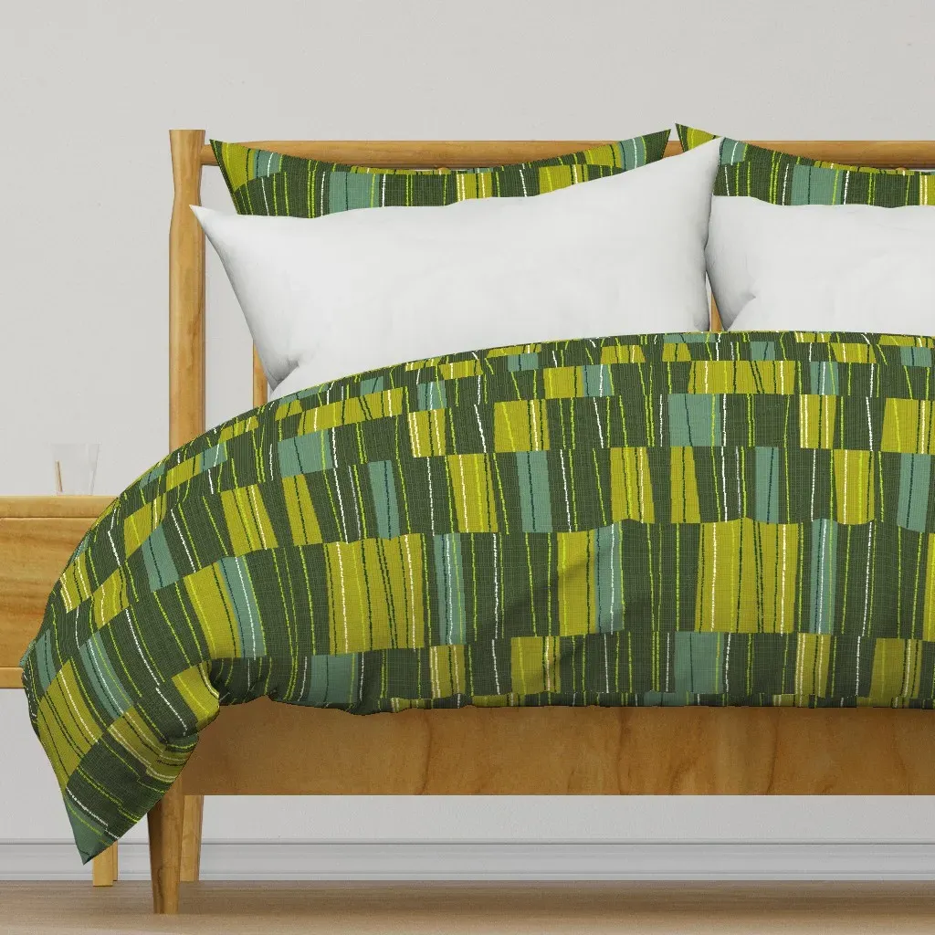 Mcm Hedgerow Greens Duvet Cover - Olive Green product