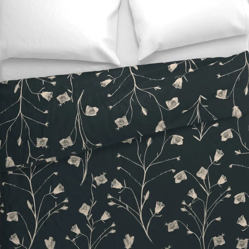 Meadow Bloom Large Duvet Cover - Beige alternate view