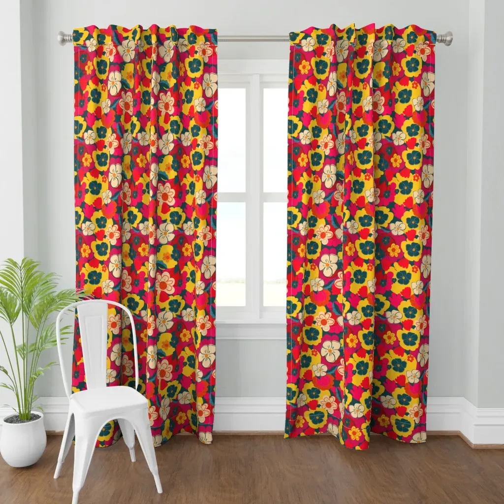 Melbohemian Curtain Panel - Yellow product