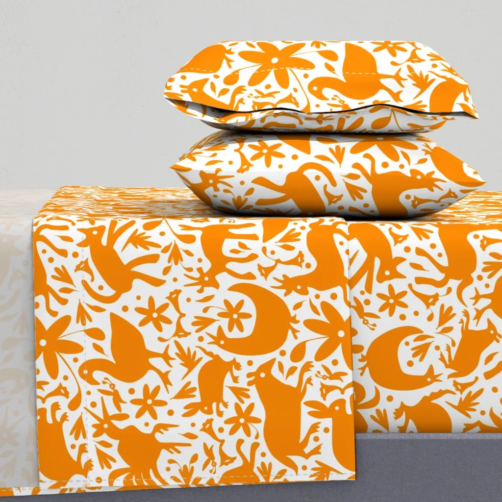 Mexico Springtime Queen Sheet Set - Orange product