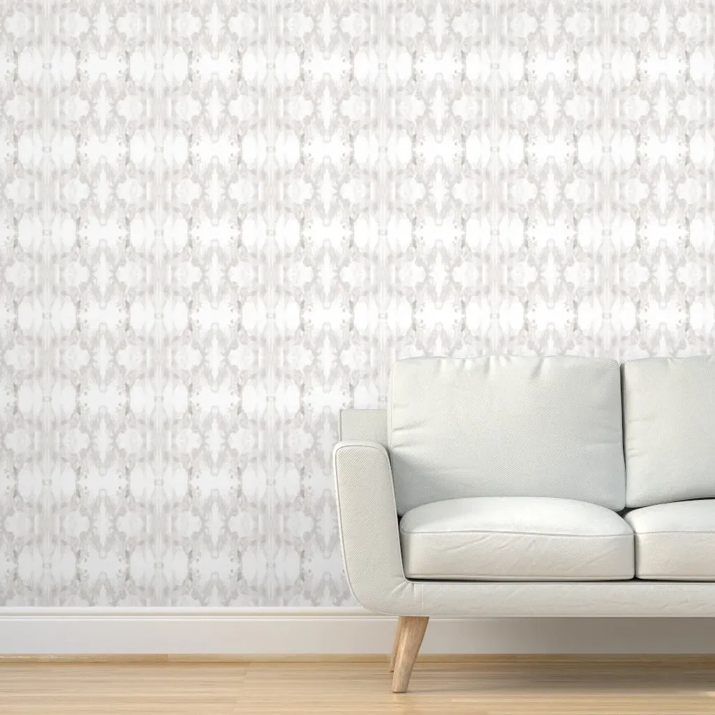 Michelle Mathis Orchid Tan Peel and Stick Wallpaper - Tan product
