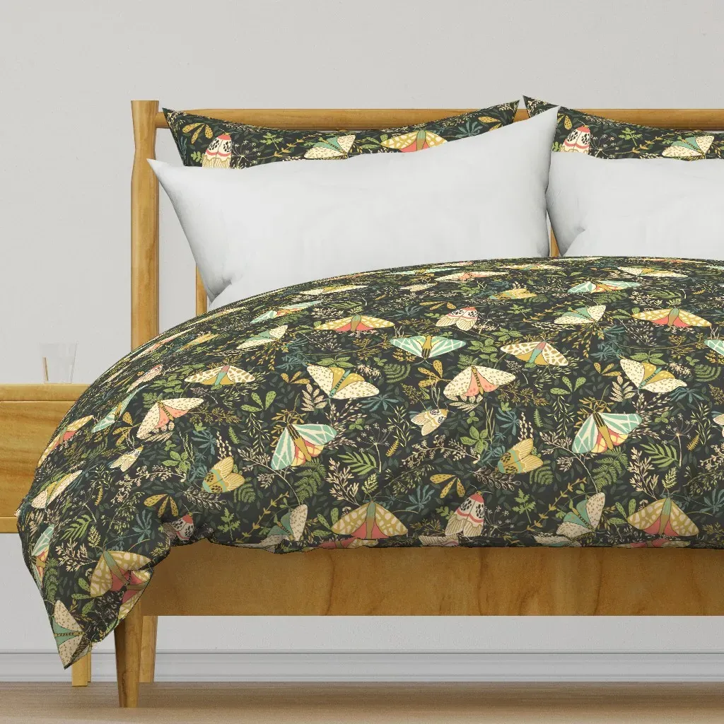 Microscopic Worlds Garabateo Duvet Cover - Cream product