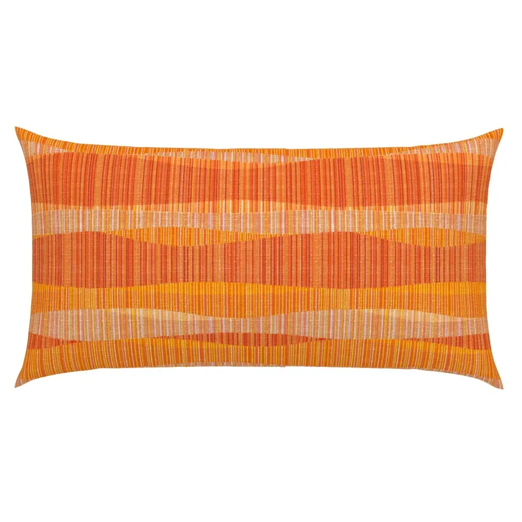 Mid Mod Lines King Pillow Sham - Orange product
