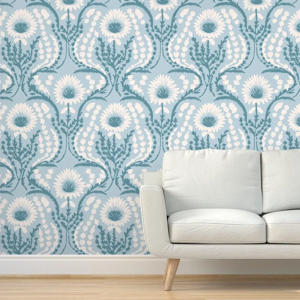 Millie Beach Olivia Peel and Stick Wallpaper - White product