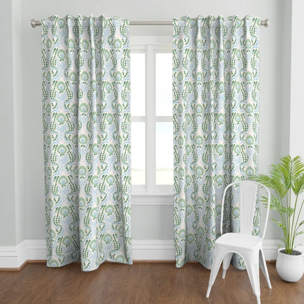 Millie Farm Olivia Curtain Panel - Green product