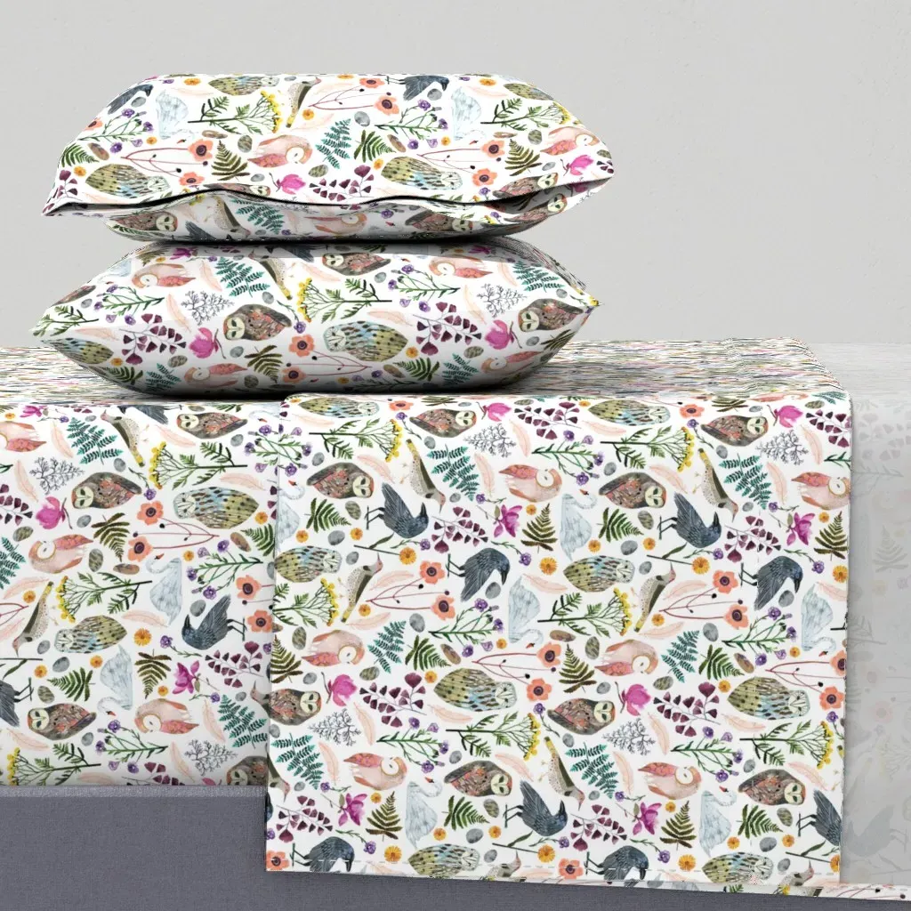 Miss Mystic Small Scale Full Sheet Set - White product