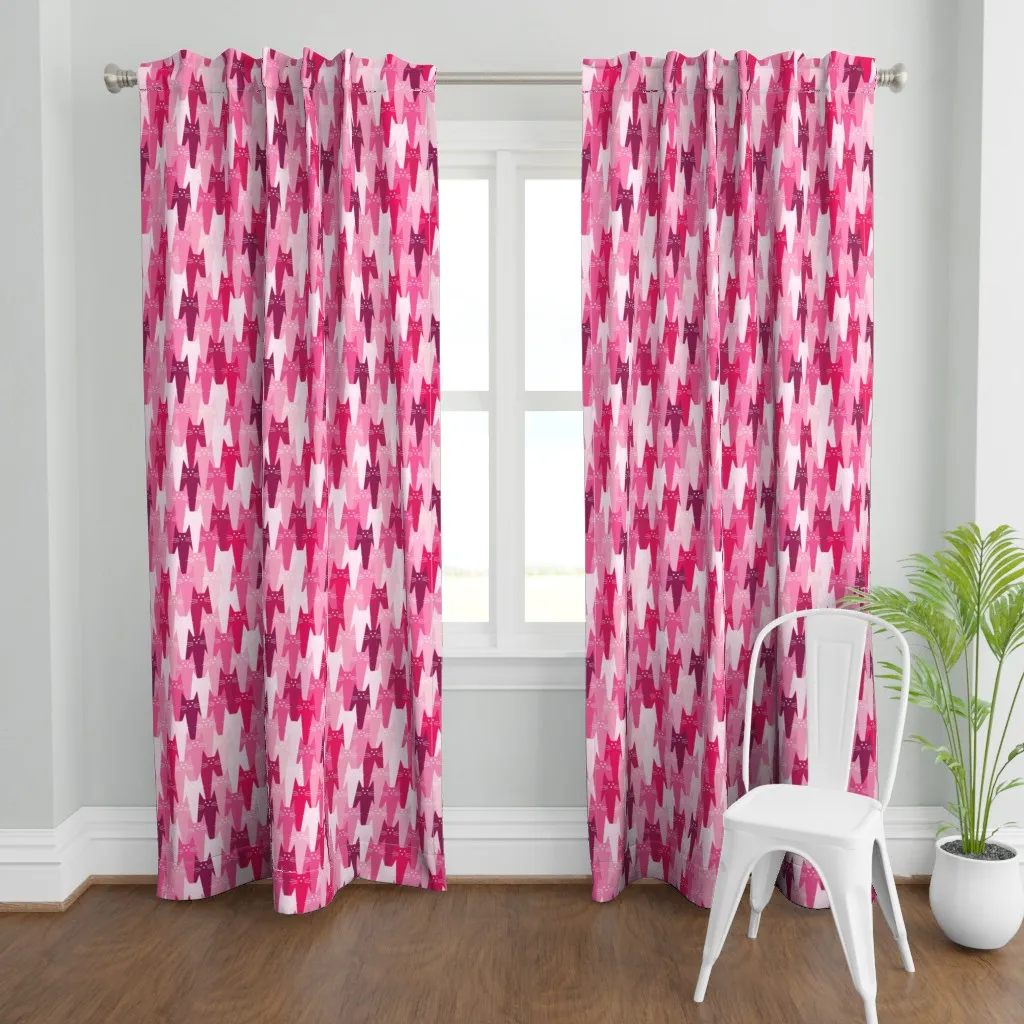 Monpink Curtain Panel - Pink product
