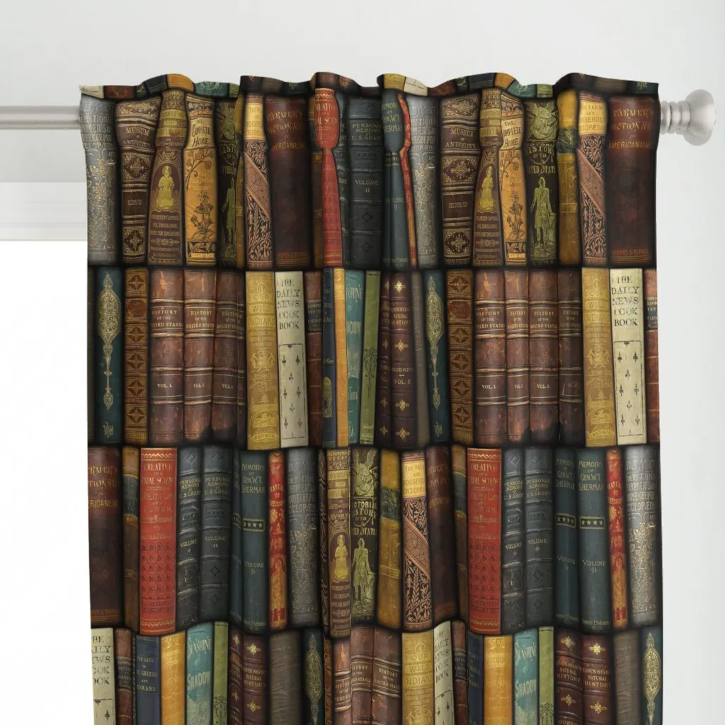 Monsieur Fancypantaloons Curtain Panel - Brown alternate view