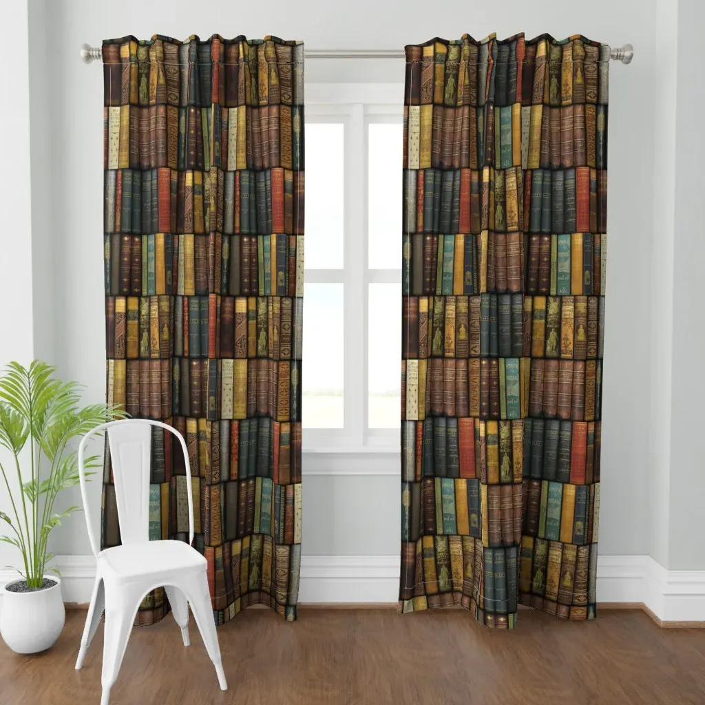 Monsieur Fancypantaloons Curtain Panel - Brown product