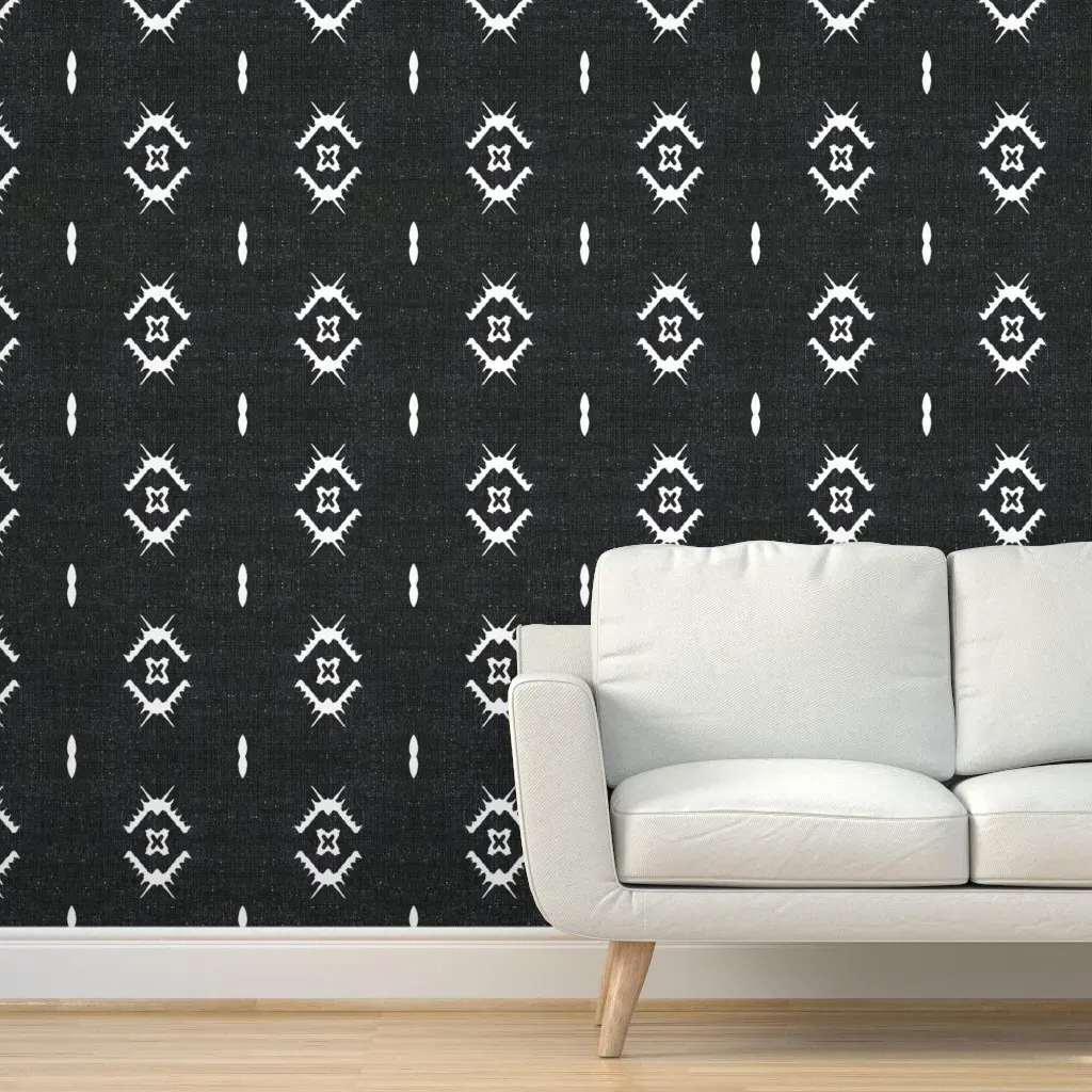 Monteau French Linen Peel and Stick Wallpaper - White product