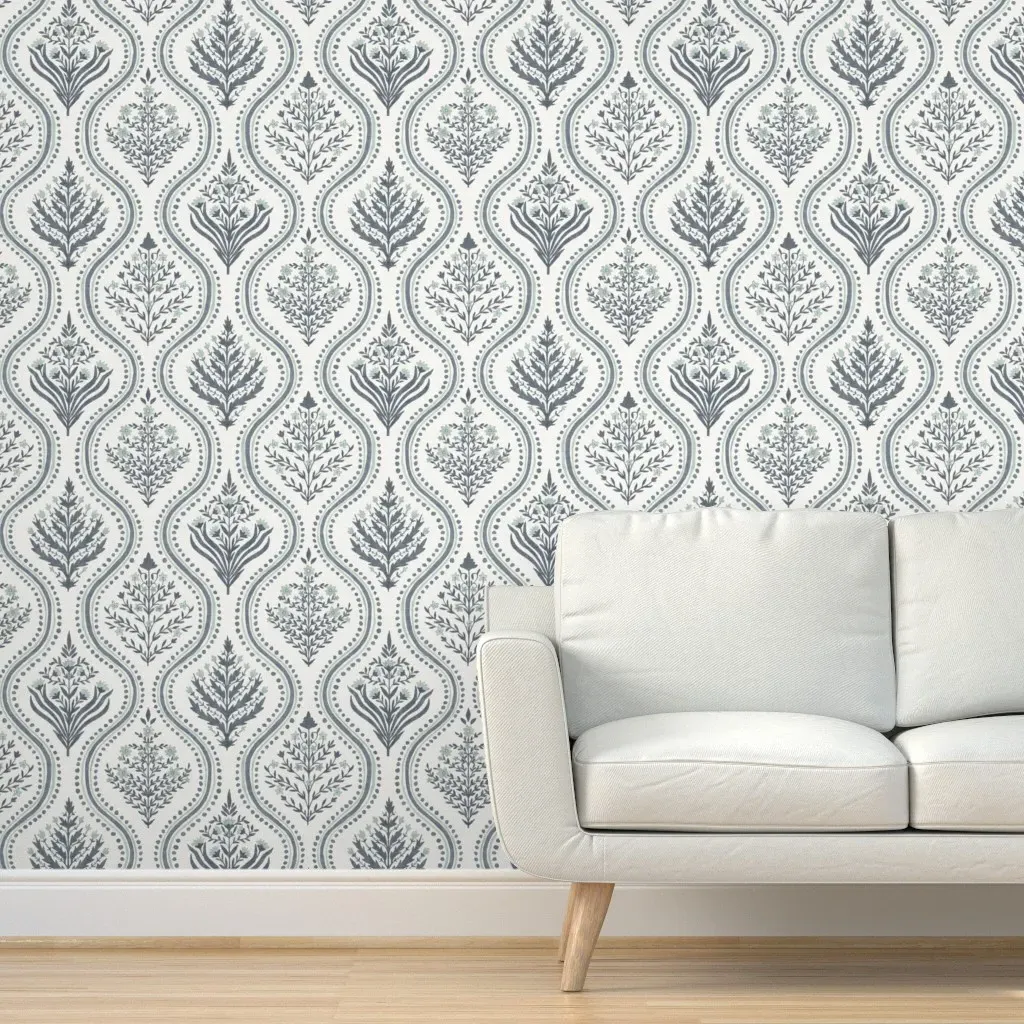 Monticello Maggie Not Roots Peel and Stick Wallpaper - Cream product