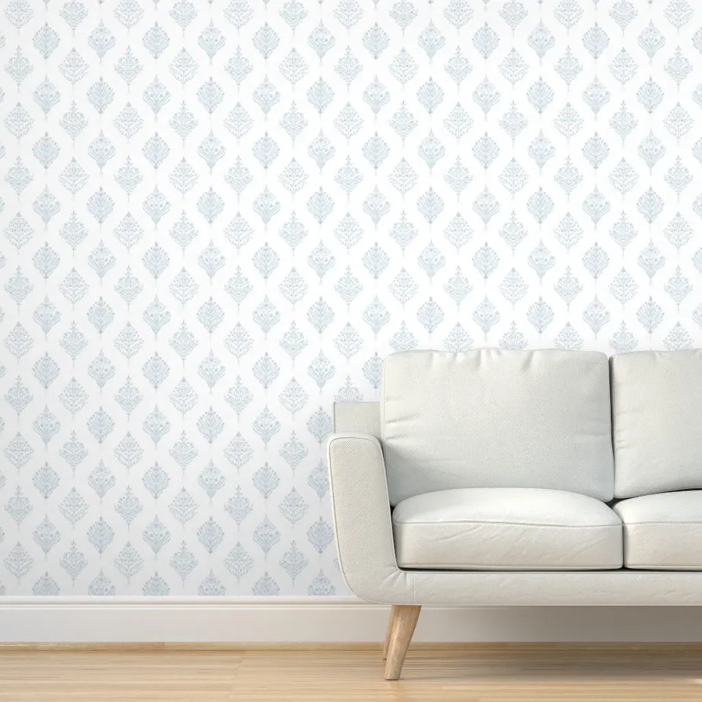 Monticello Peel and Stick Wallpaper - Soft Blue product
