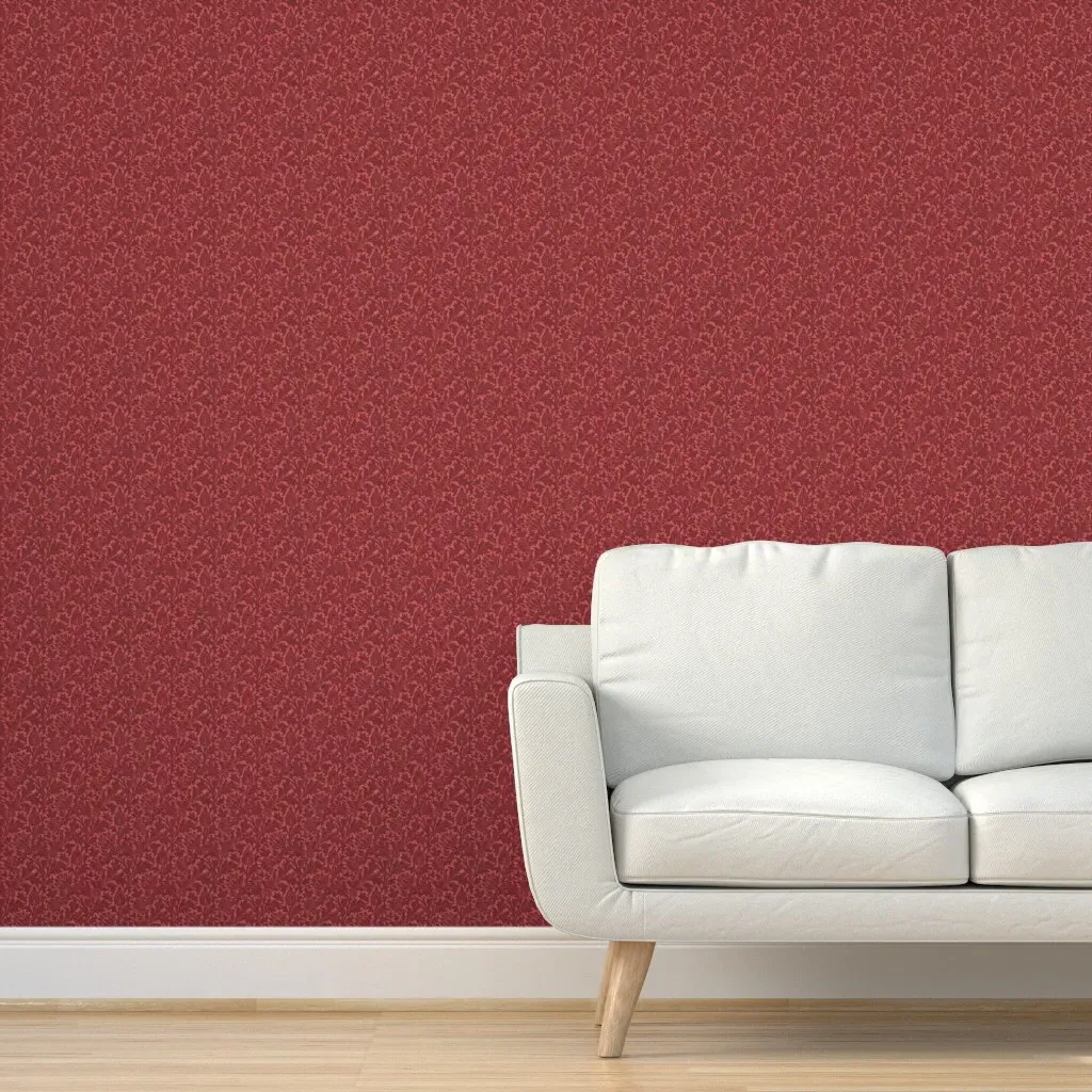Morris Peel and Stick Wallpaper - Earth Red product