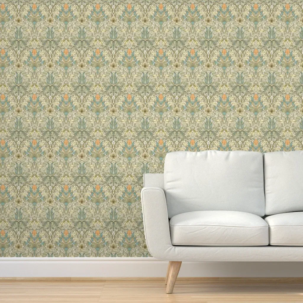 Morris Spring Thicket Peel and Stick Wallpaper - Sage Green product