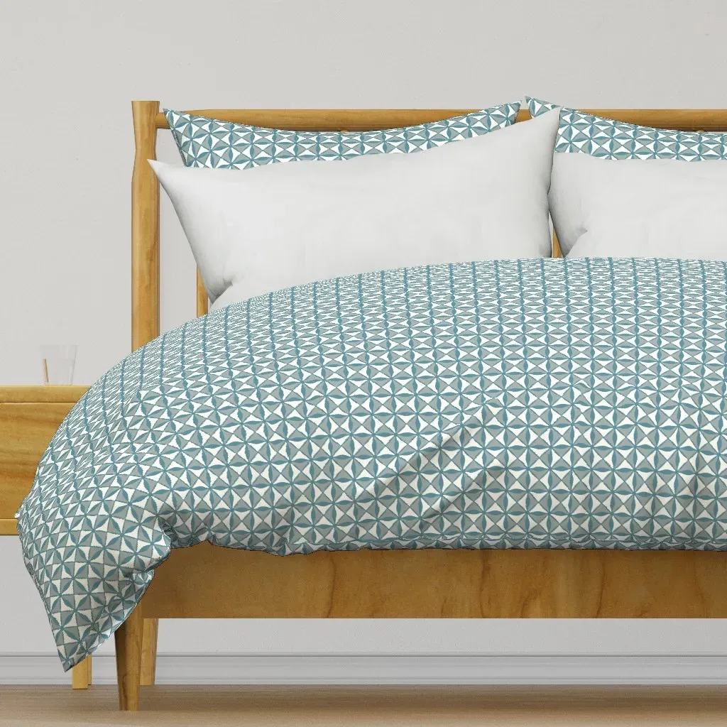 Moulinet Eastwood Mini Duvet Cover - Teal product