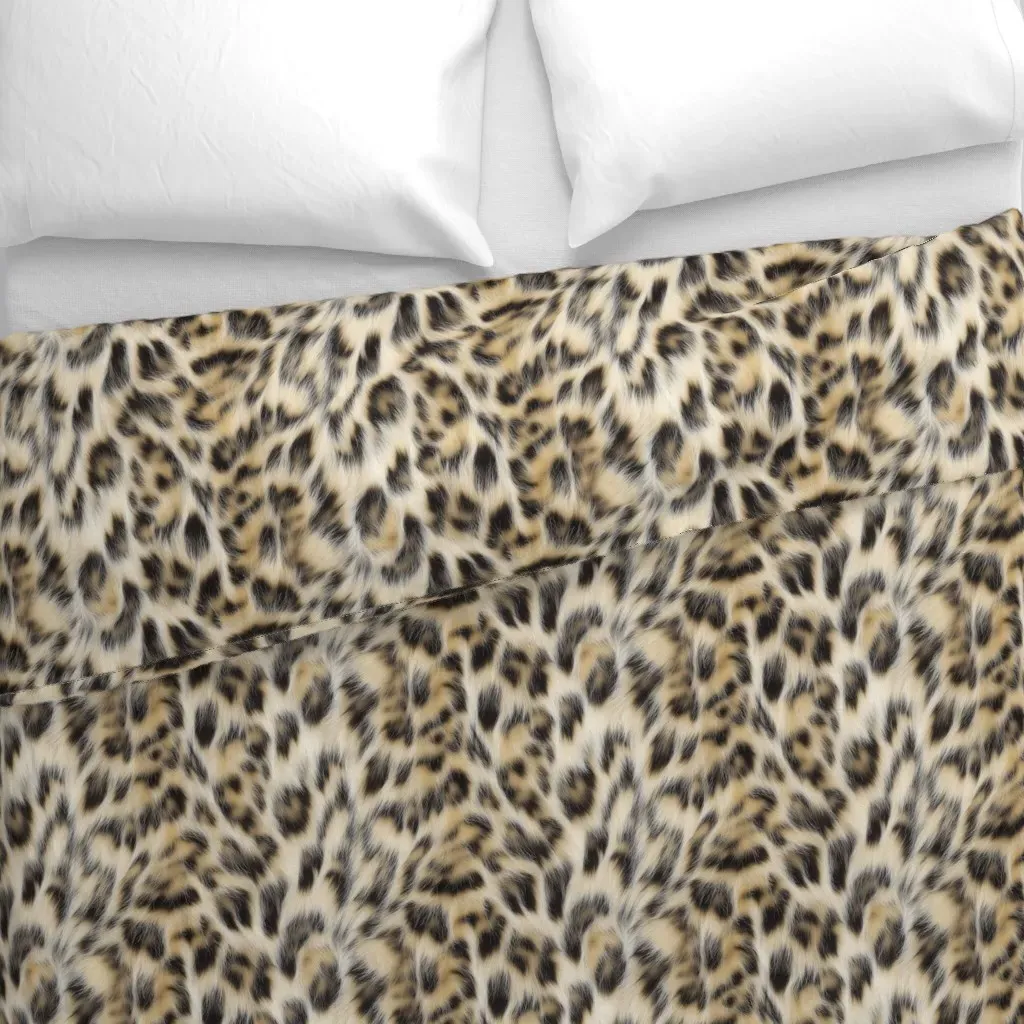 Mountain Majesty Medium Duvet Cover - Beige alternate view