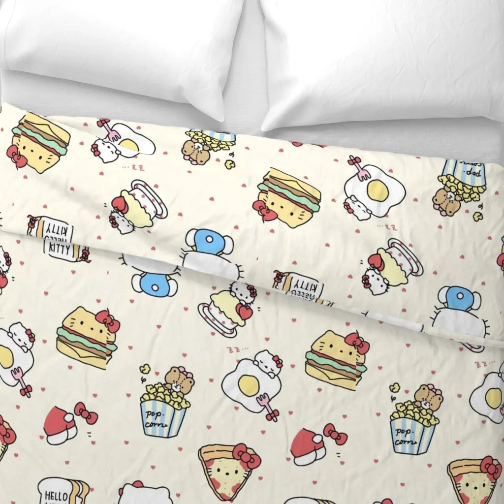 My Cat Duvet Cover - Yellow alternate view